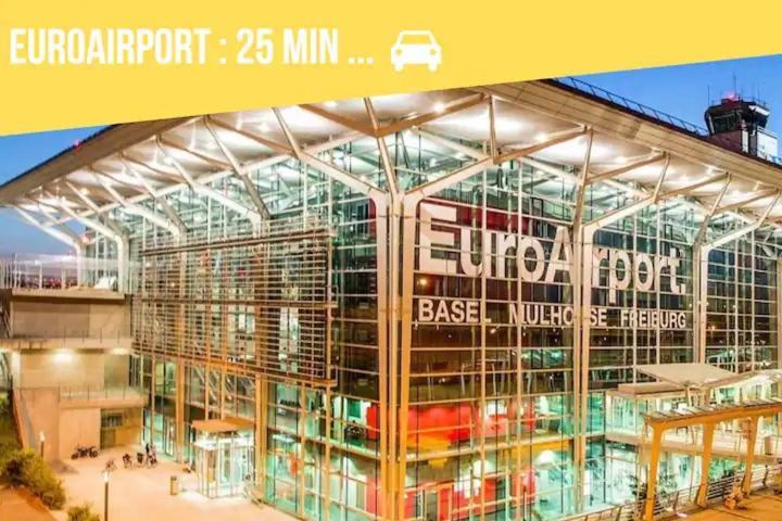 Super Appartement - Centre-Ville Mulhouse 4Pers Luaran gambar